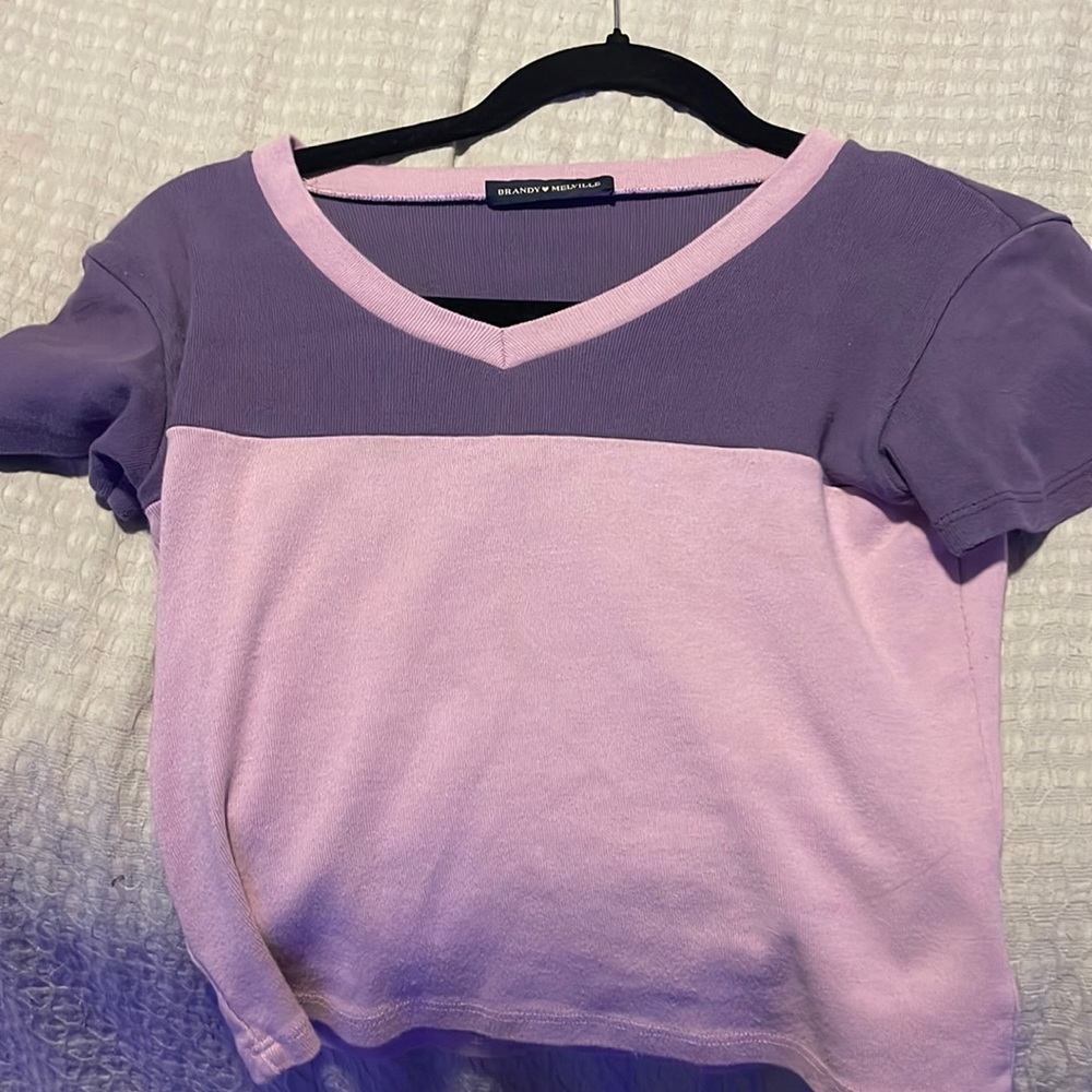 Purple shirt